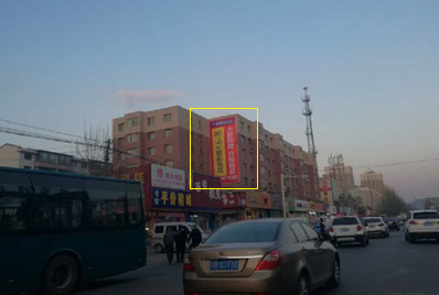 武漢路商場綜合樓A-西側大牌廣告