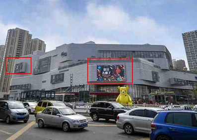 青島凱德mall商場(chǎng)LED屏廣告