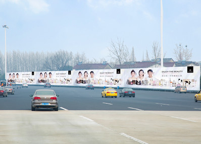 南京機(jī)場(chǎng)南京機(jī)場(chǎng)高速收費(fèi)站落地看板廣告