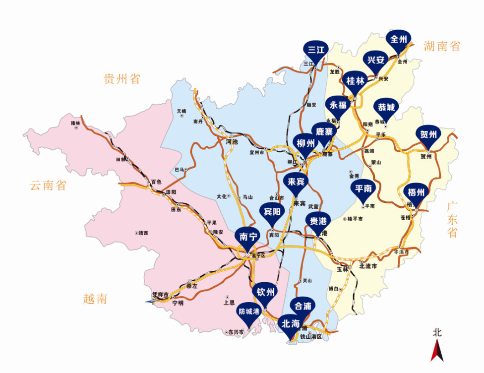 廣西高鐵站點(diǎn) 廣西高鐵站點(diǎn)