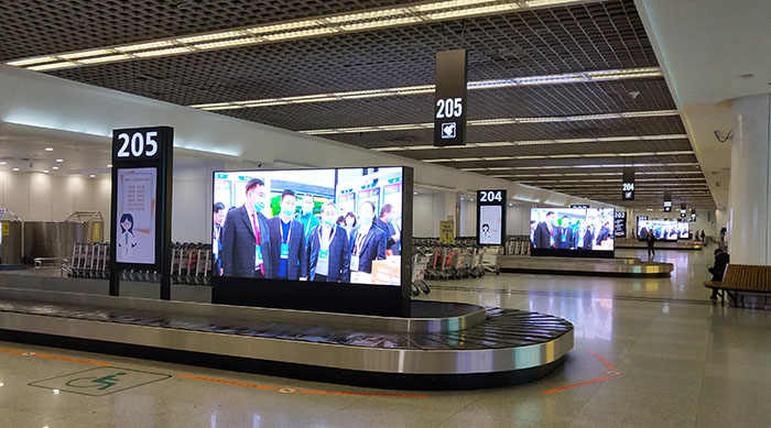 西安機(jī)場電子屏廣告3