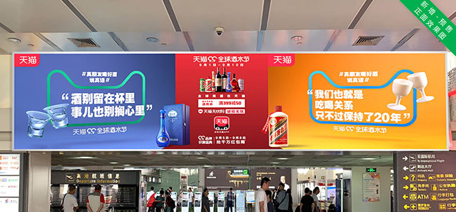 三亞機(jī)場(chǎng)廣告中出發(fā)值機(jī)廳有哪些優(yōu)質(zhì)媒體？