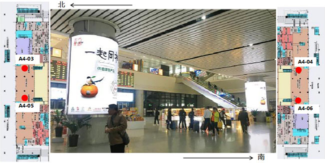 進(jìn)站大廳圓柱燈箱 進(jìn)站大廳圓柱燈箱