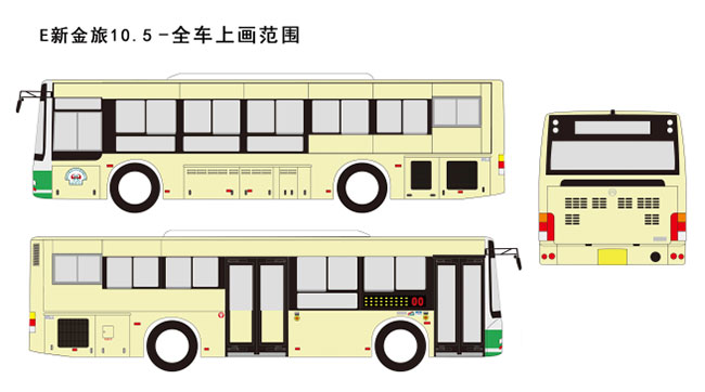 佛山公交單層巴士全車廣告 佛山公交單層巴士全車廣告