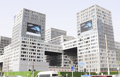 北京酒仙橋電子城led屏廣告