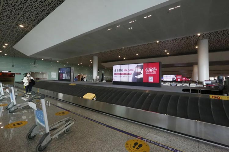 CDP集團深圳機場電子屏廣告3