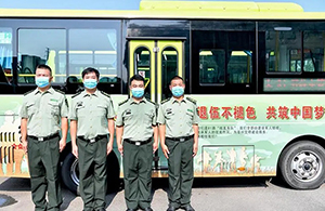 八一建軍節(jié)“擁軍號(hào)”青島公交車(chē)廣告線(xiàn)路案例，公交車(chē)廣告效果