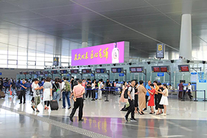 溫州機(jī)場(chǎng)最大LED大屏廣告在哪里？溫州機(jī)場(chǎng)廣告牌價(jià)格多少錢(qián)？