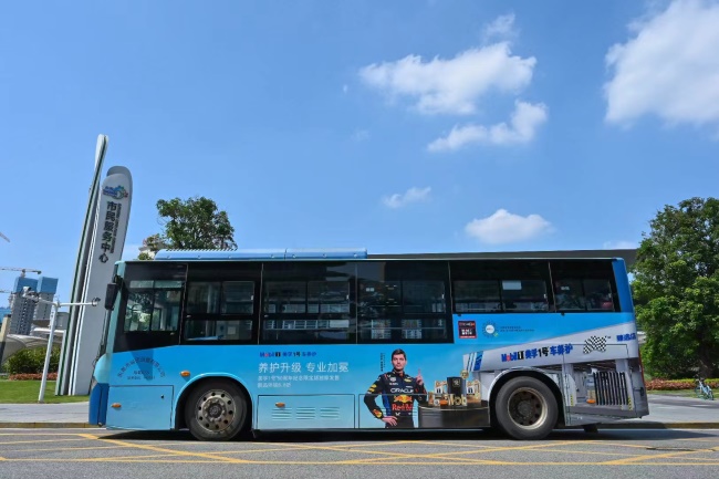 東莞公交廣告車身貼紙巴士廣告線路案例圖，東莞公交車巴士廣告價格收費